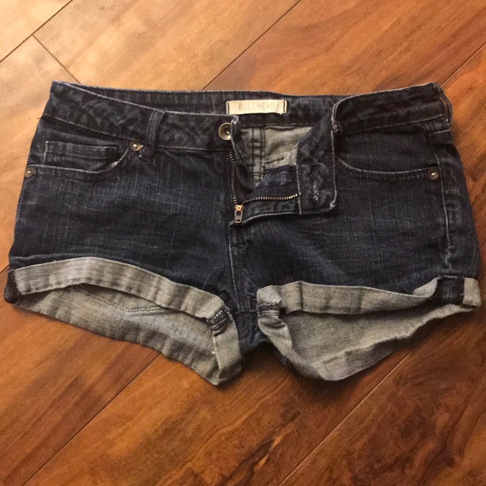 Jean shorts lightly worn